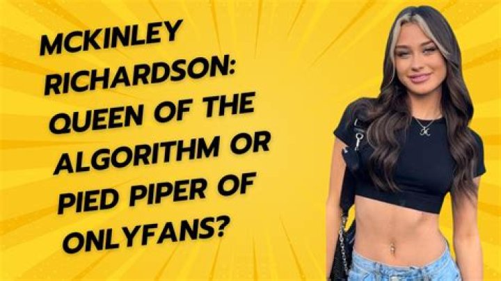 McKinley Richardson OnlyFans Leaked: Exploring the Facts and Debunking Myths